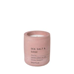 Blomus 65651 Scented Candle Sea Salt And Sage 114g Withered Rose Fraga