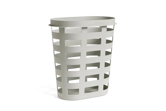 505959 Laundry Basket L Light Grey
