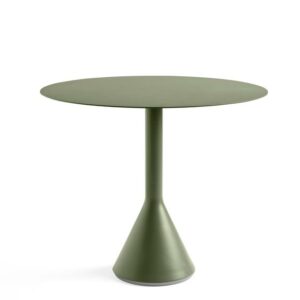1058151509000 Palissade Cone Table Dia90xh74 Olive