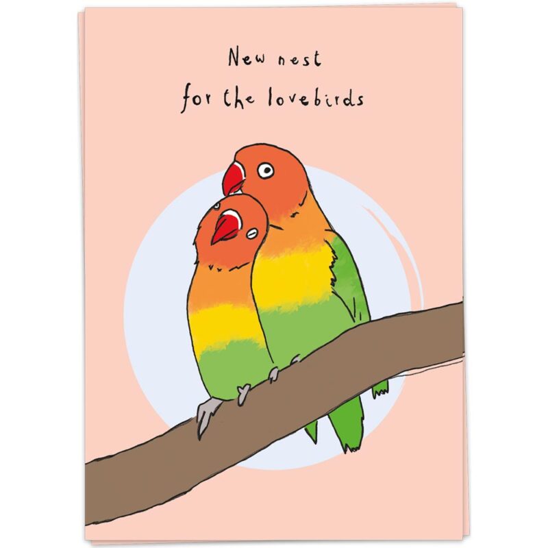 Kaartblanchenewnestforthelovebirds