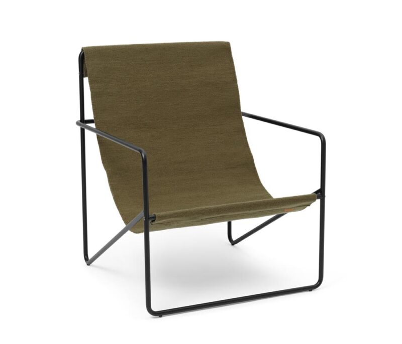 Fermliving Lounge Chair Black Olive 2