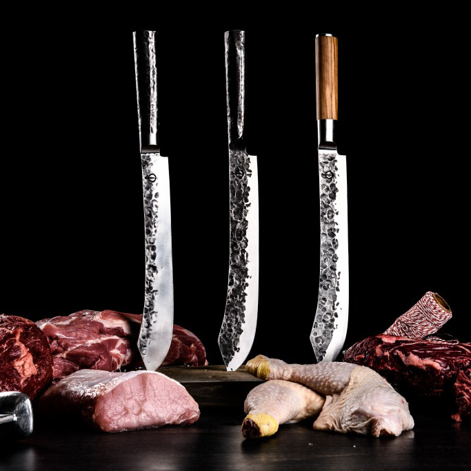 Butcher Knives In A Row 1