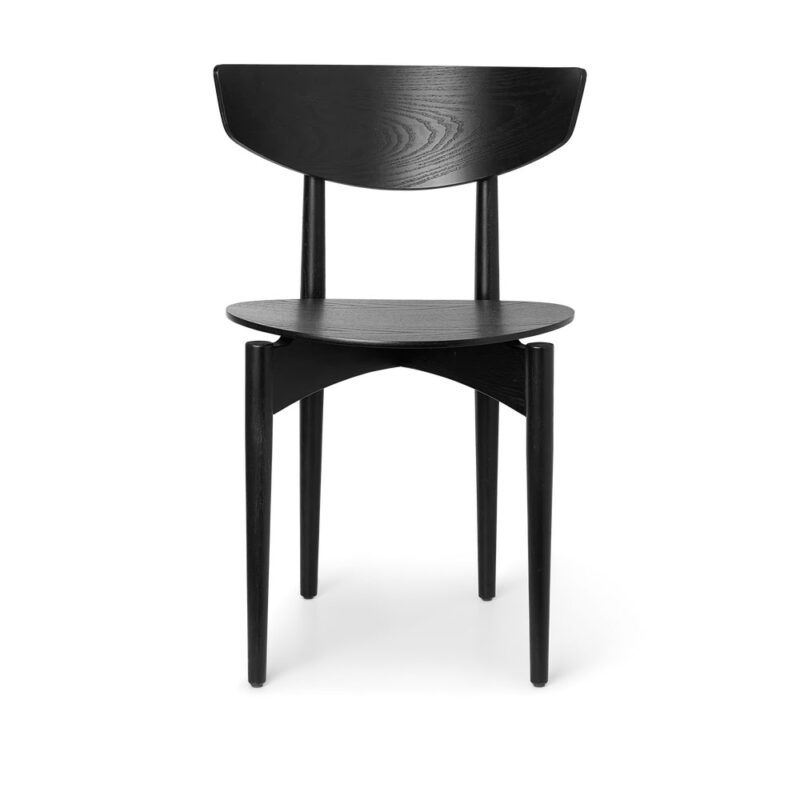 Herman Dining Chair Wood Black 1