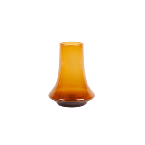 Spinn Vase Medium Amber