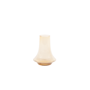 Spinn Vase Small Amber Light