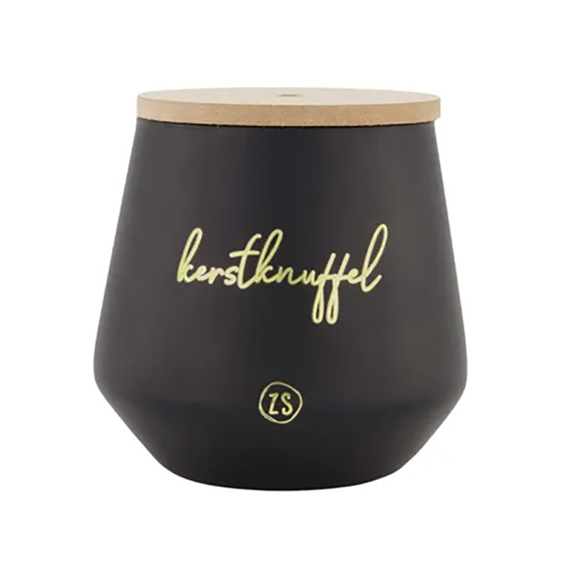 Zusss Geurkaars In Glas Frisse Peer Kerstknuffel Zwart 0503 158 0000 00 Voor